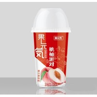 果元気桃柚派对果汁茶饮料420mlX15