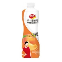 顶真1.25LX6瓶芝士果恋乳黄桃味乳酸菌