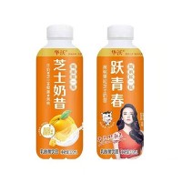 华沃黄桃果粒芝士奶昔乳酸菌饮品520ml