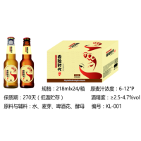 看脸时代啤酒218mlx24瓶