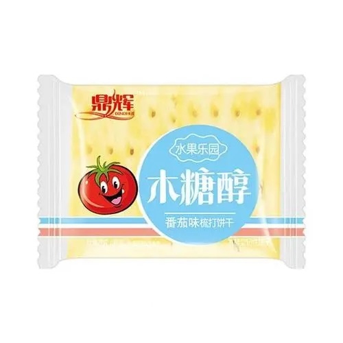 鼎辉水果乐园木糖醇番茄味梳打饼干散称