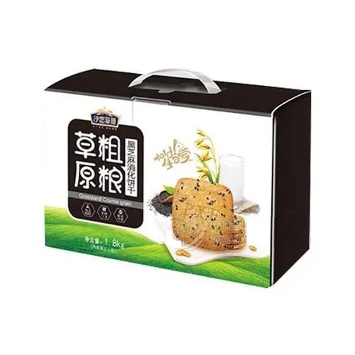 汐恋草原粗粮黑芝麻消化饼干1.8KG