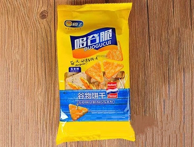 哆谷脆玉米味谷物饼干