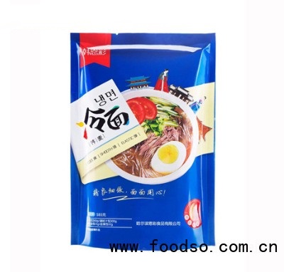 韩恩彩荞麦冷面方便食品585g