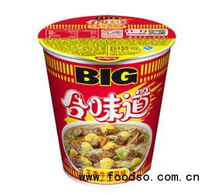 日清食品合味道杯面五香牛肉风味方便面110g