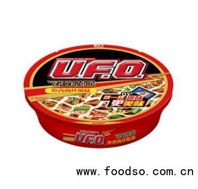 日清食品UFO鱼香肉丝味碗面方便面124g