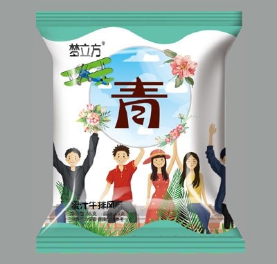 梦立方蜜汁牛排风味方便面（青）