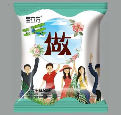 梦立方蜜汁牛排风味方便面（做）