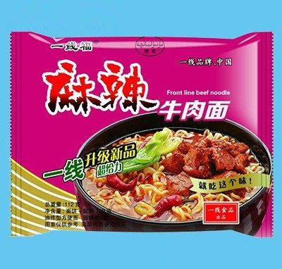 福麻辣牛肉面112g