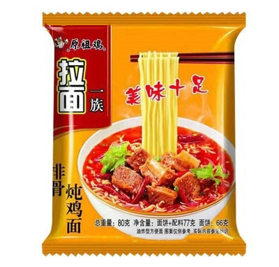 原祖鸡排骨炖鸡味方便面（袋）