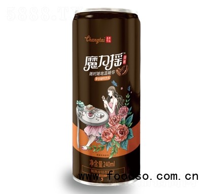 魔力摇自热拿铁咖啡饮料240ml