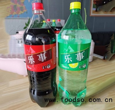 乐事可乐汽水+柠檬味汽水2L夏季饮品招商