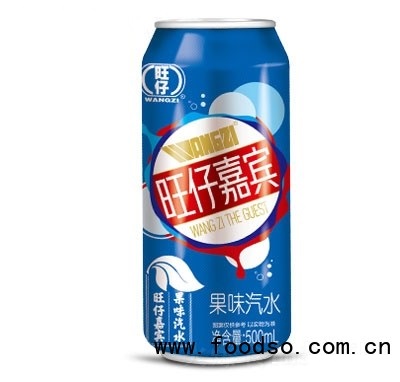 旺仔嘉宾果味汽水500ml