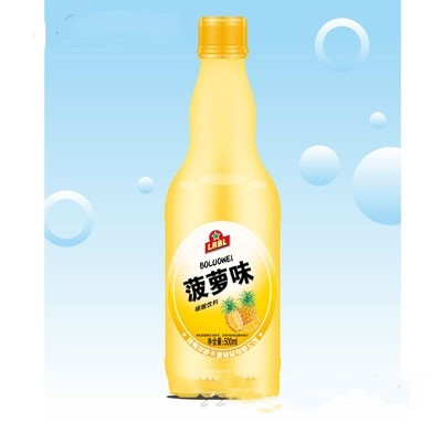 汇大菠萝味碳酸饮料500ml