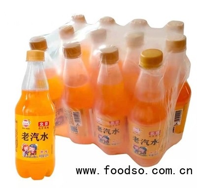 友利友老北京汽水橙味500ml×12