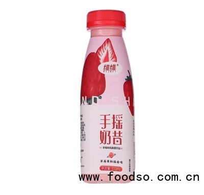 维维手摇奶昔草莓味乳酸菌饮品310ml