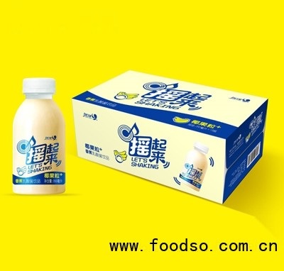 优洋椰果粒+香蕉乳酸菌饮品350ml招商代理