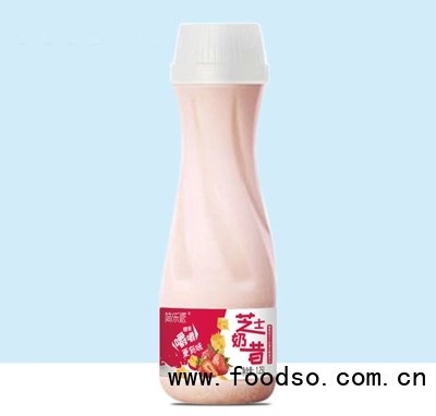 简乐派草莓味芝士奶昔乳酸菌饮品1.25L