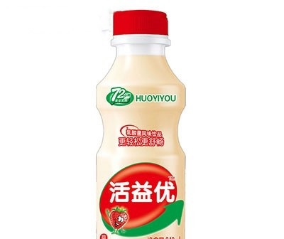 活益优乳酸菌草莓味340ml