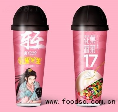 乳果先森樱花乳酸菌果蔬汁饮品