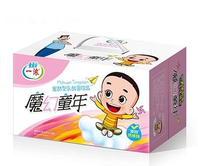 一浓魔幻童年乳酸菌饮品200mlX20瓶