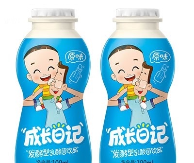 一浓成长日记发酵型乳酸菌原味100ml