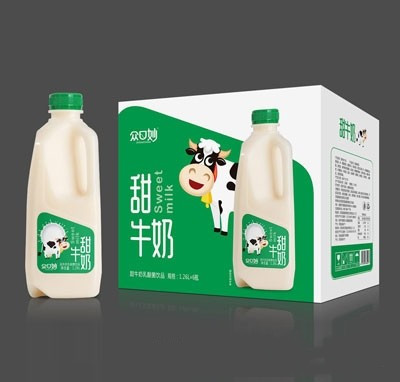 众口妙甜牛奶乳酸菌饮品1.26LX6