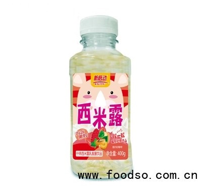 新启动什锦西米露乳酸菌饮品400g