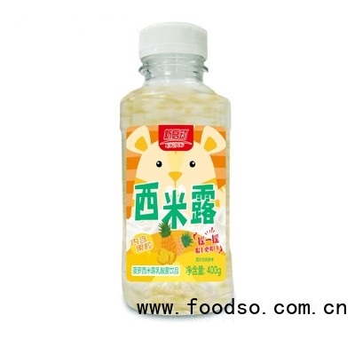 新启动菠萝西米露乳酸菌饮品400g