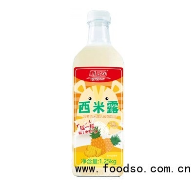 新启动菠萝西米露乳酸菌饮品1.25kg