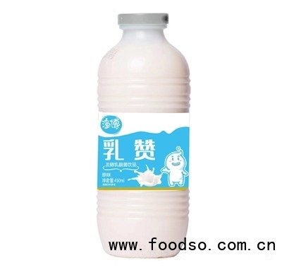 潼博乳赞发酵乳酸菌饮品原味450ml