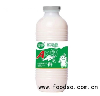 潼博AD钙乳味饮品450ml