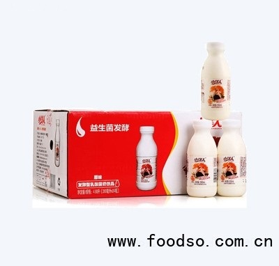 小洋人乳饮品怀旧饮料发酵型乳酸菌饮品AD钙原味箱装200ml×24