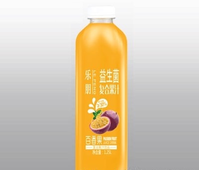 乐朋益生菌发酵百香果汁1.