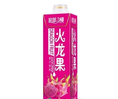 浪漫之椰火龙果果汁饮料1L