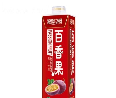 浪漫之椰百香果汁饮料1L