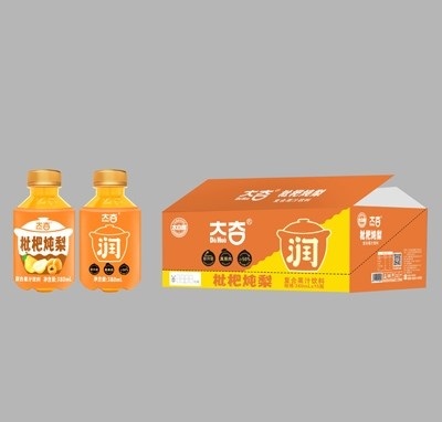 大夻枇杷炖梨复合果汁饮料380ml×15瓶招商代理批发