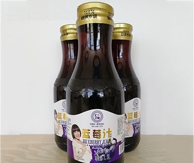 汇之果半把手蓝莓汁1.5L