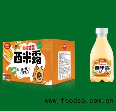 新启动枇杷甘露西米露果汁饮料500mlX15内含果粒整箱批果味饮品