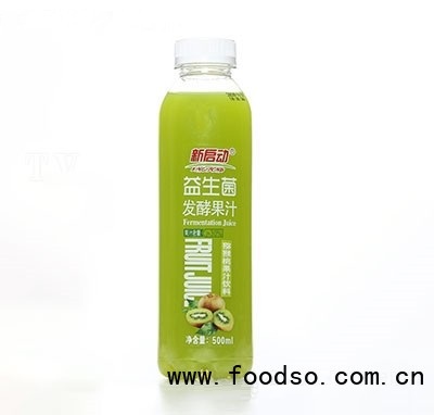 &#8203;新启动益生菌发酵果汁猕猴桃汁饮料500ml