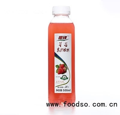 椰祥草莓果汁饮料500ml