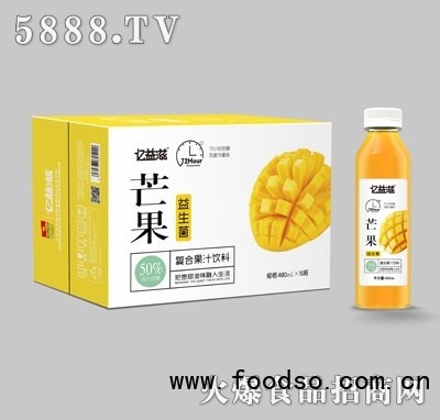 亿益滋芒果复合果汁饮料480mlX15（瓶）