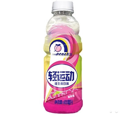 轻运动维生素饮料蜜桃味600ml