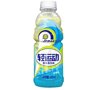 轻运动维生素饮料柠檬味600ml