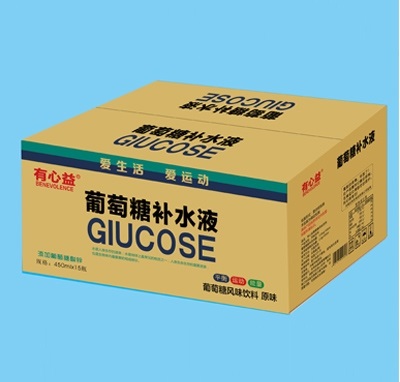 有心益葡萄糖补水液风味饮料原味450ml×15