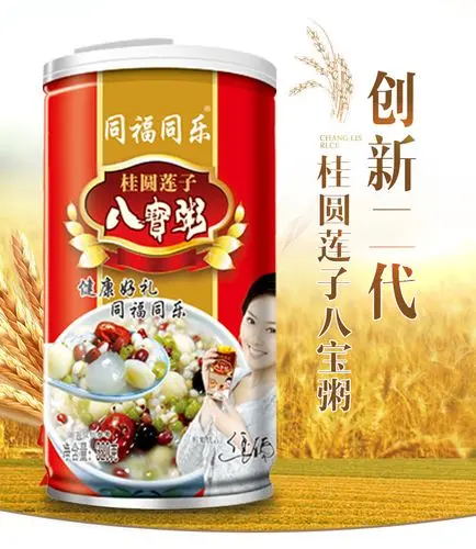 同福同乐桂圆莲子八宝粥320g