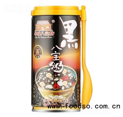 华威黑八宝粥-420克速食粥方便食品