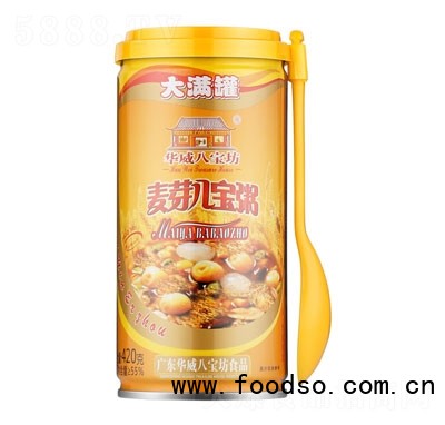 华威麦芽八宝粥速食粥方便食品