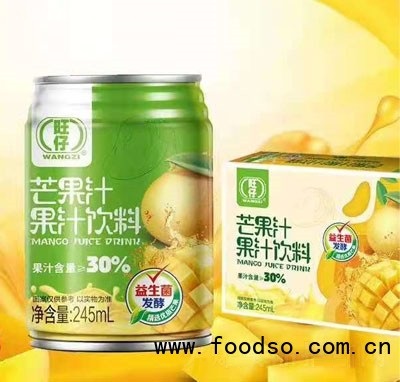 旺仔芒果汁饮料245ml