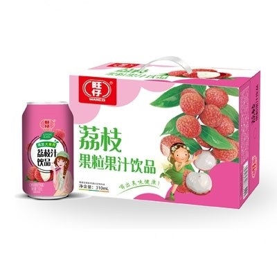 旺仔荔枝果粒果汁饮品（箱装）